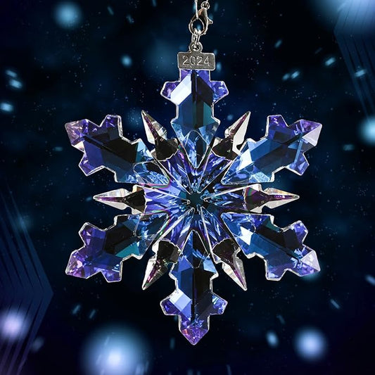Crystal Star Ornament