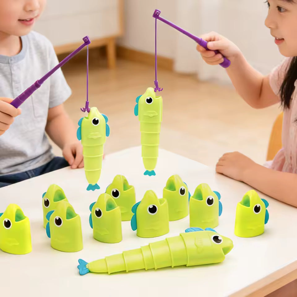 Funny Fishing Duel Game with Extendable Rod
