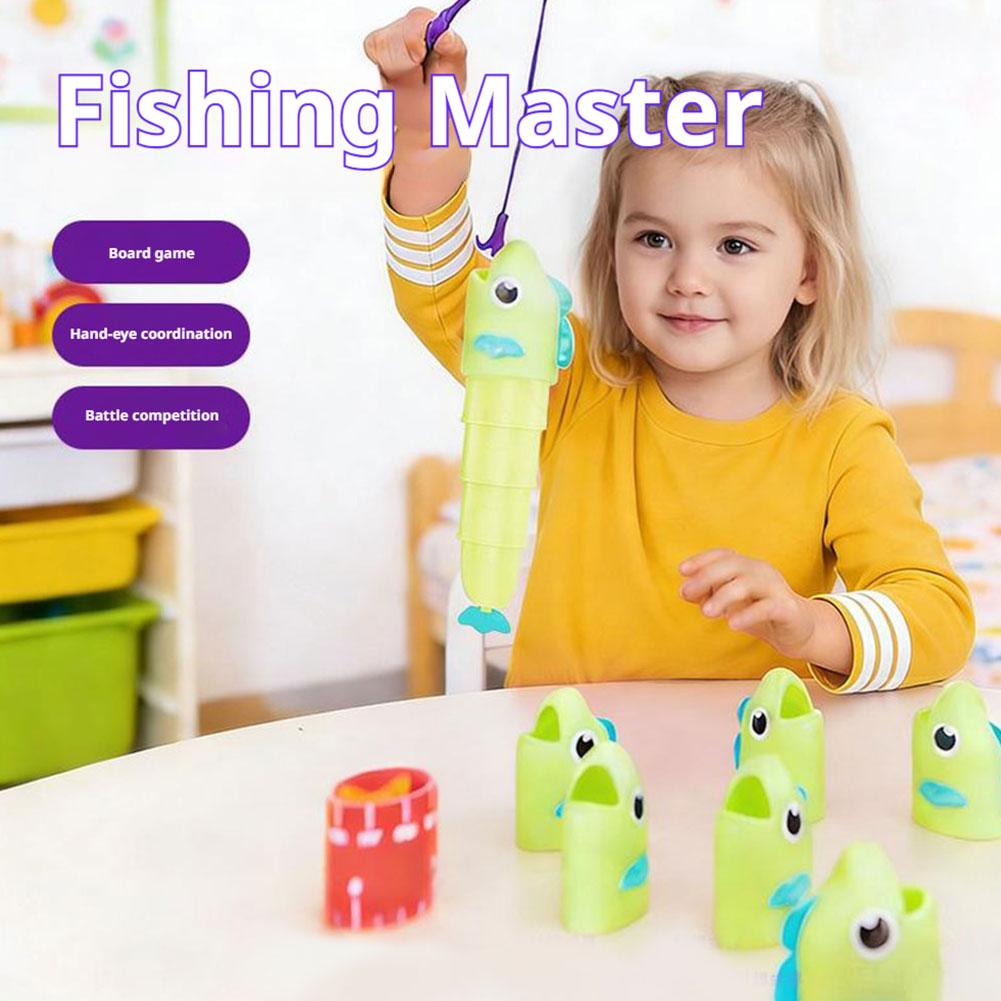 Funny Fishing Duel Game with Extendable Rod