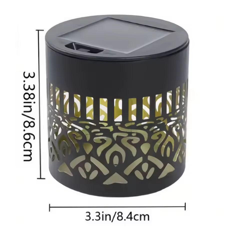 Outdoor Garden Solar Light Iron Art