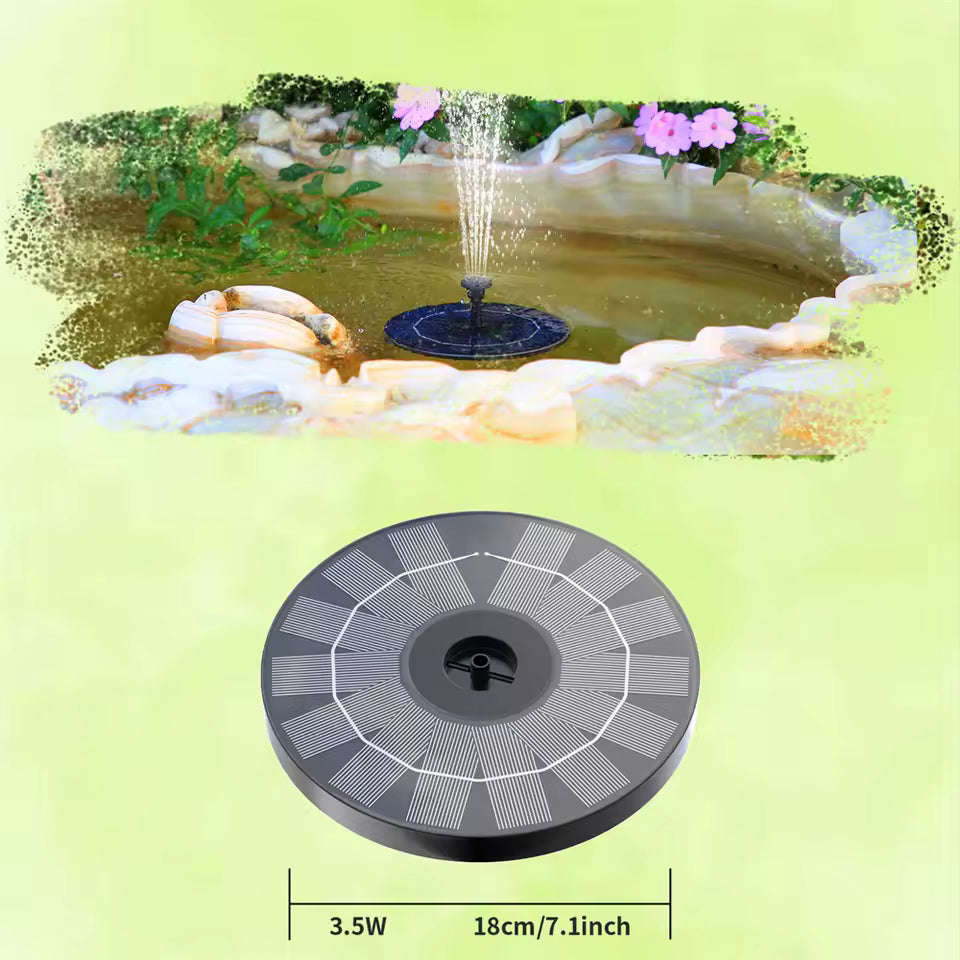 Solar LED Fountain LIGHT